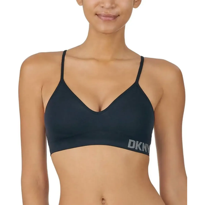 2 pack brassier DKNY Seamless Bra II Negro/Marfil para Mujer