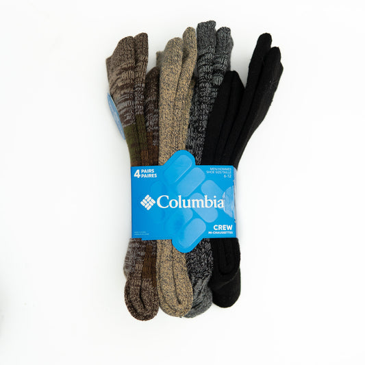 Calcetin 4 Pack Columbia Crew