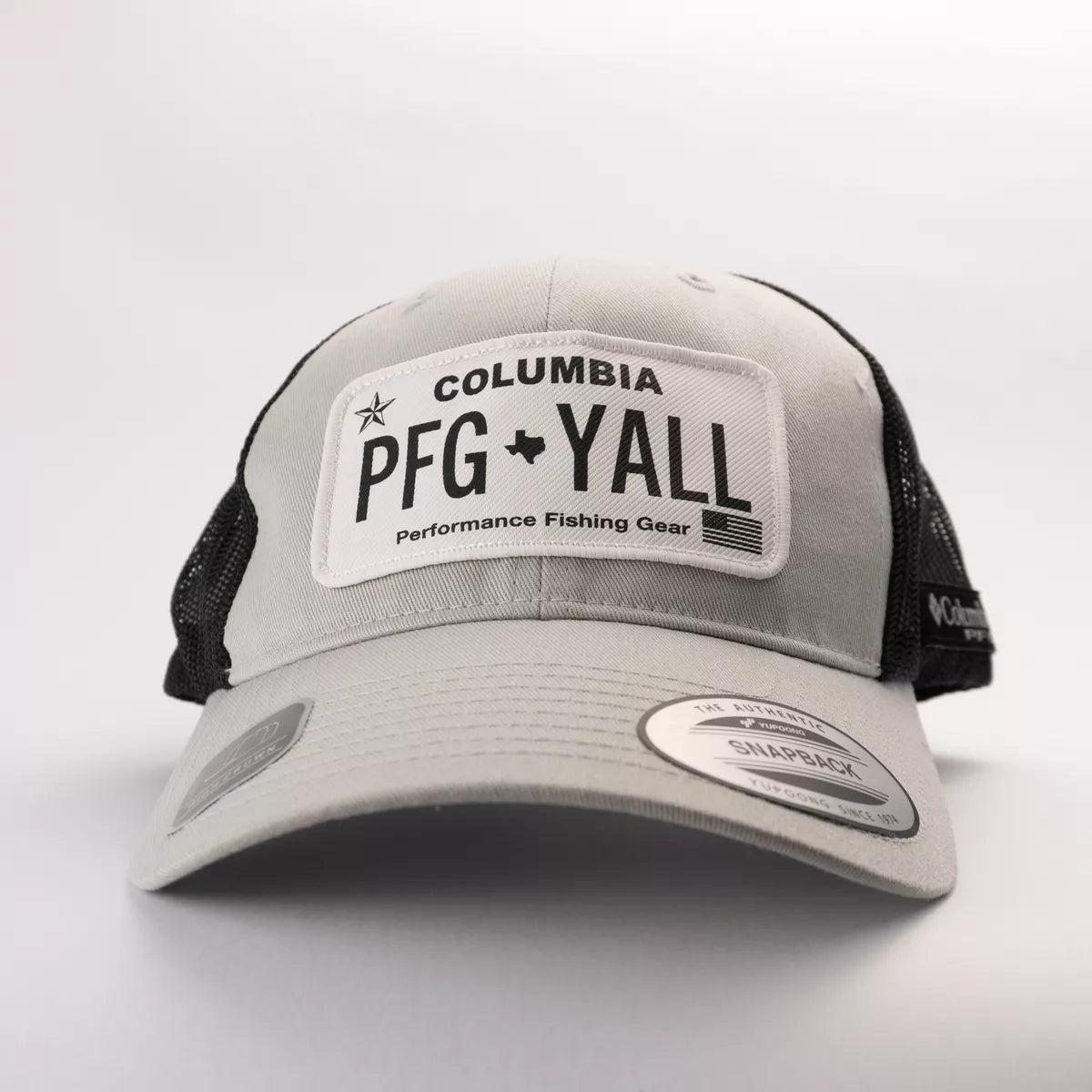 Gorra Columbia Spring Pfg Trucker Patch Snap Back Gray