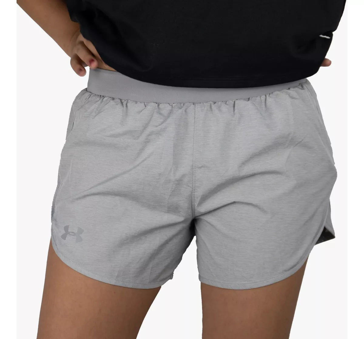 Short Under Armour HeatGear 1350196 Gris para Mujer