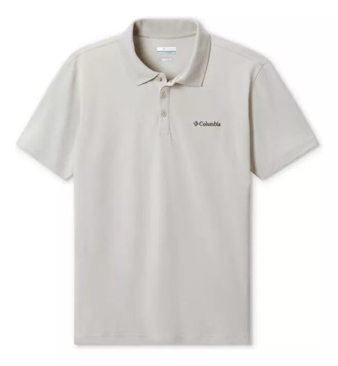 Camisa Polo Columbia Wingard II Solid Pique Polo Hueso para Hombre