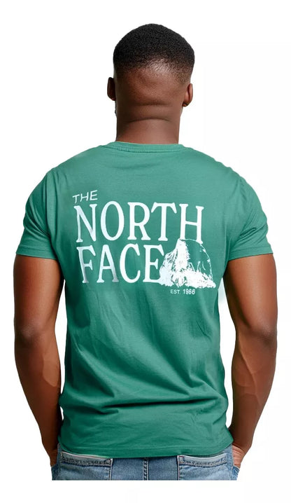 Playera The North Face 100% Original Clasica Color Verde