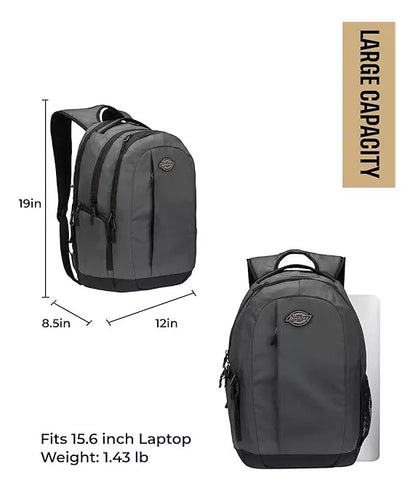 Mochila Dickies Laptop Bag II Gris Unisex