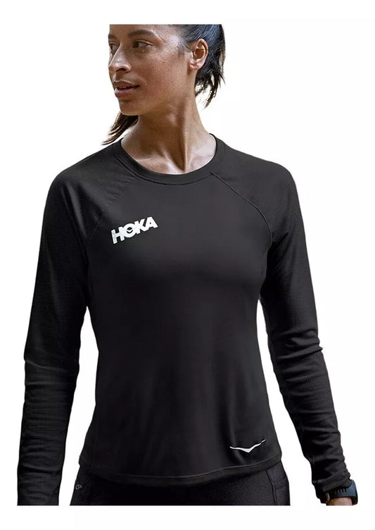 Playera Hoka Mujer Manga Larga