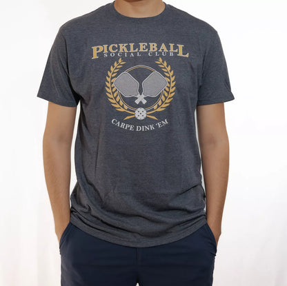 Playera manga corta Blue Reel Carpe Drink Gris oscuro para Hombre