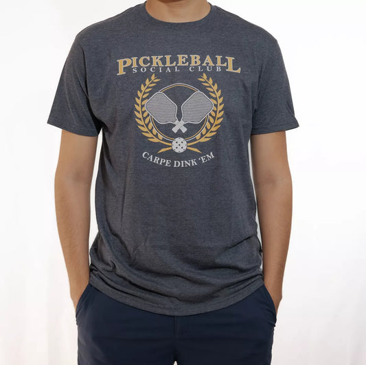 Playera manga corta Blue Reel Carpe Drink Gris oscuro para Hombre