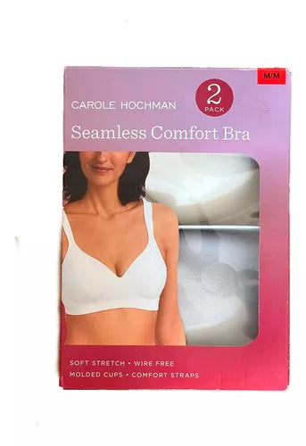 Paquete 2 Brassier Carole Hochman Seamless Comfort