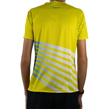 Playera HOKA Tech SS Verde citrico para Mujer