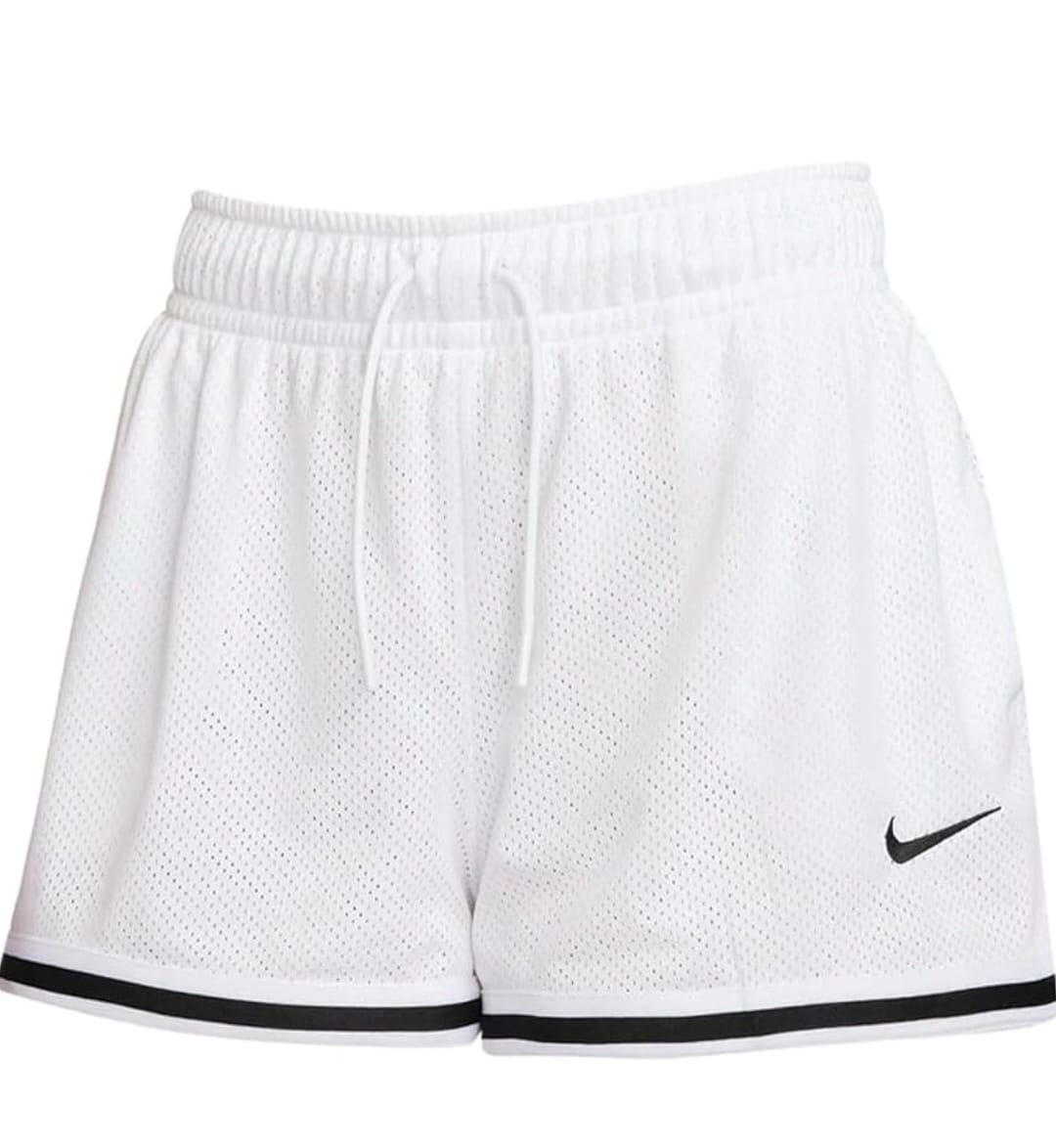 Nike Short Pantalones cortos de malla de talle medio para mujer