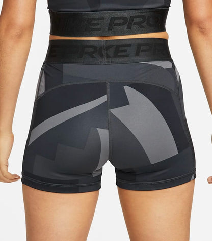 Short Nike Pro -Entrenamiento para mujer, tiro medio, 3 pulgadas