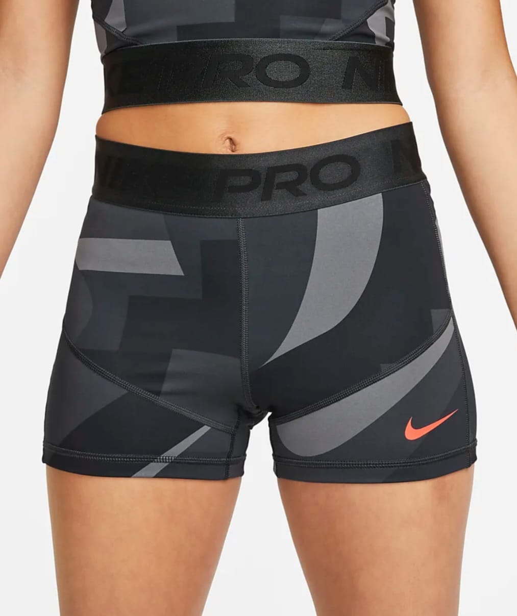 Short Nike Pro -Entrenamiento para mujer, tiro medio, 3 pulgadas