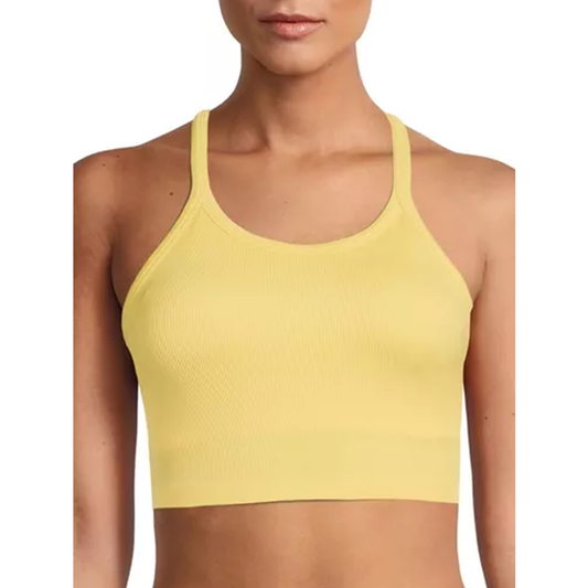 Brassier deportivo Jockey Seamfree Jersey Amarillo para Mujer
