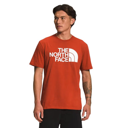 The North Face Playera Half Dome Tee Logo Original Roja