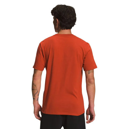 The North Face Playera Half Dome Tee Logo Original Roja