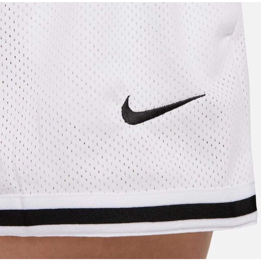Short Nike Loose Fit Mid Rise 2" Lenght Blanco para Mujer