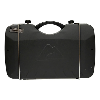 Estufa de campamento 2 quemadores Ozark Trail Top Rack Negro