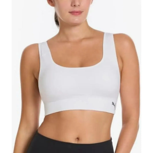 2 pack Sport Bra Puma Seamless Performance Blanco/Negro para Mujer