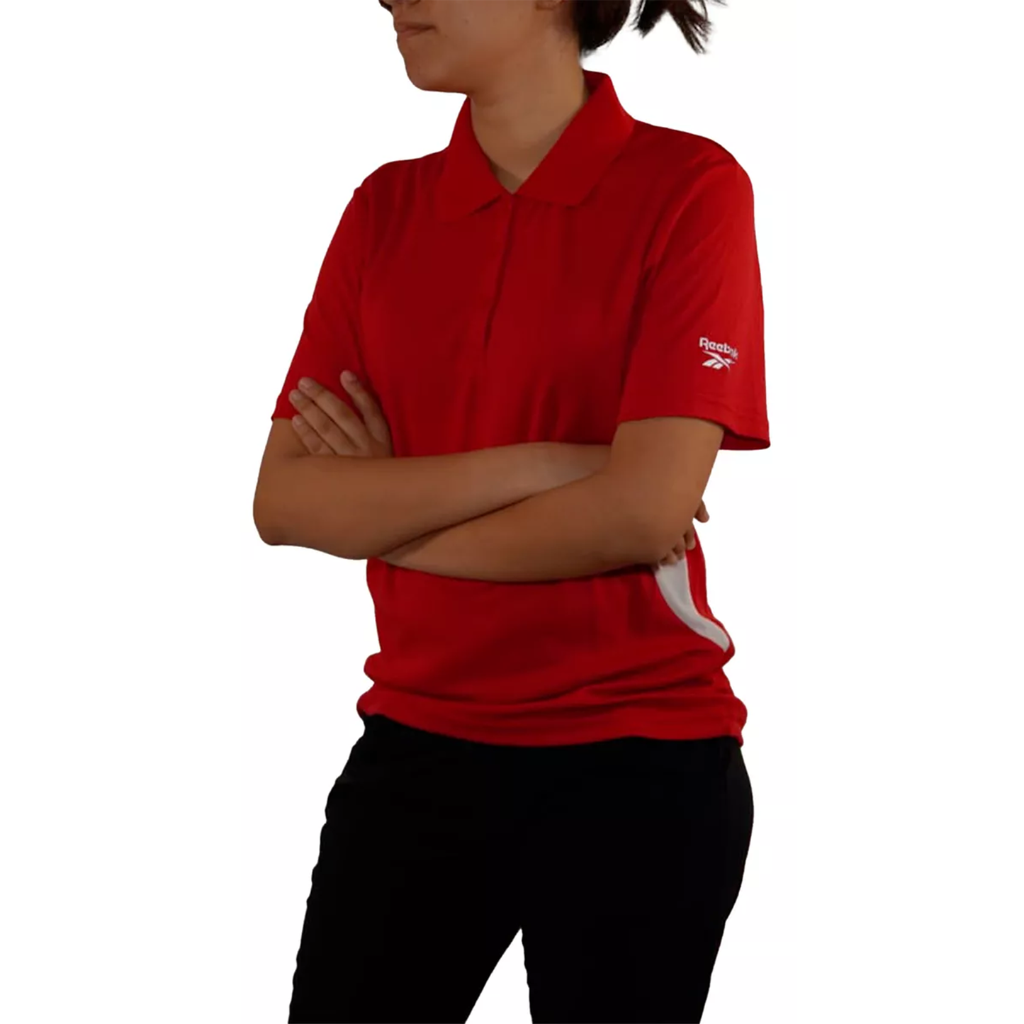 Reebok Playoff Polo Mujer - Playera Deportiva Corta