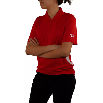 Reebok Playoff Polo Mujer - Playera Deportiva Corta