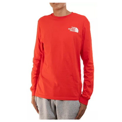 Playera The North Face Manga Larga Box Nse Tee