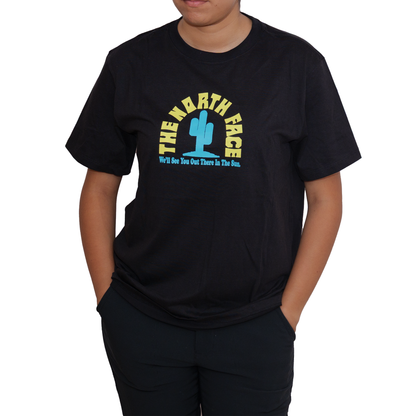 Playera manga corta The North Face Public Lands Cactus Negro para Mujer