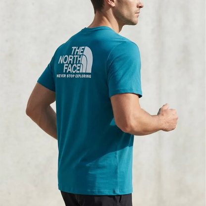 Playera manga corta The North Face Evo Throwback SS Tee Azul acero para Hombre