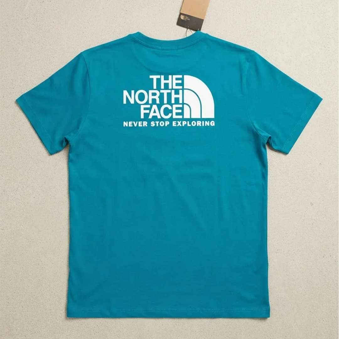 Playera manga corta The North Face Evo Throwback SS Tee Azul acero para Hombre