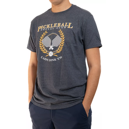Playera manga corta Blue Reel Carpe Drink Gris oscuro para Hombre