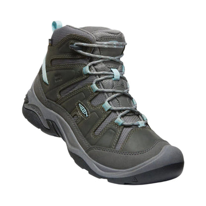 Bota Keen Circadia Mid Impermeable Acero Gris/Nube