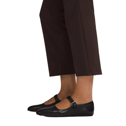 Leggins Lulu Lemon Smooth Fit Pull-On High-Rise Crop Café para Mujer