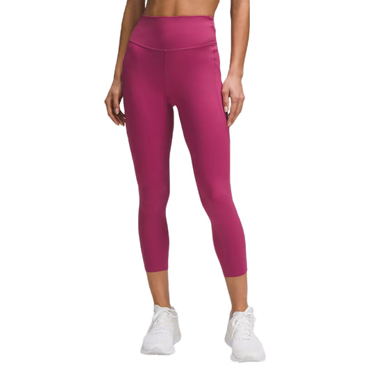 Leggins Lululemon Fast And Free HR Crop 23" Rosa