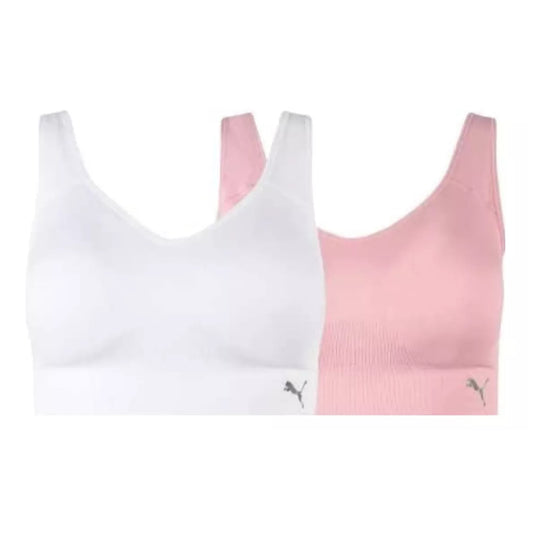 Brassier Sport Puma Mujer Pack 2 Convertible Importado