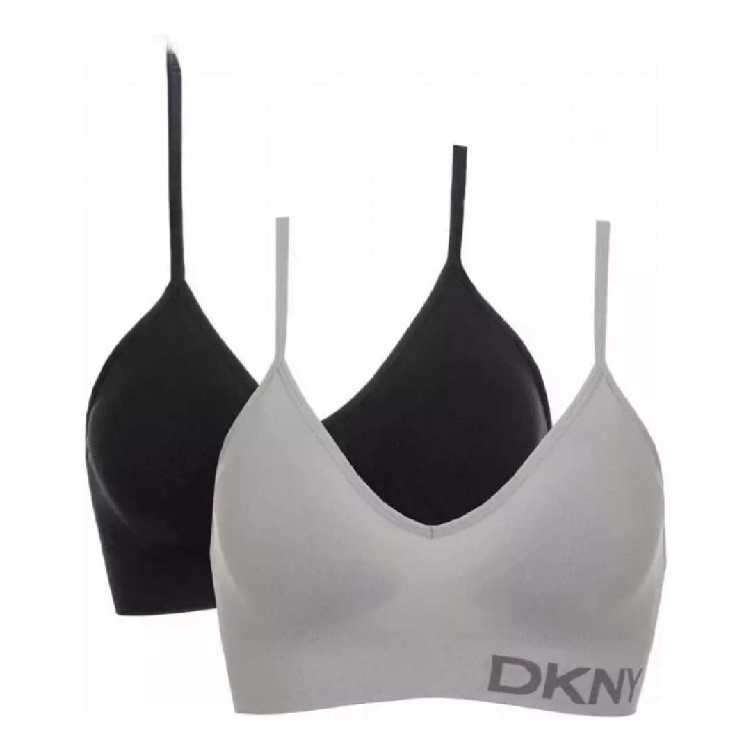 Dkny - Brasier Sin Costuras Para Mujer, Paquete De 2