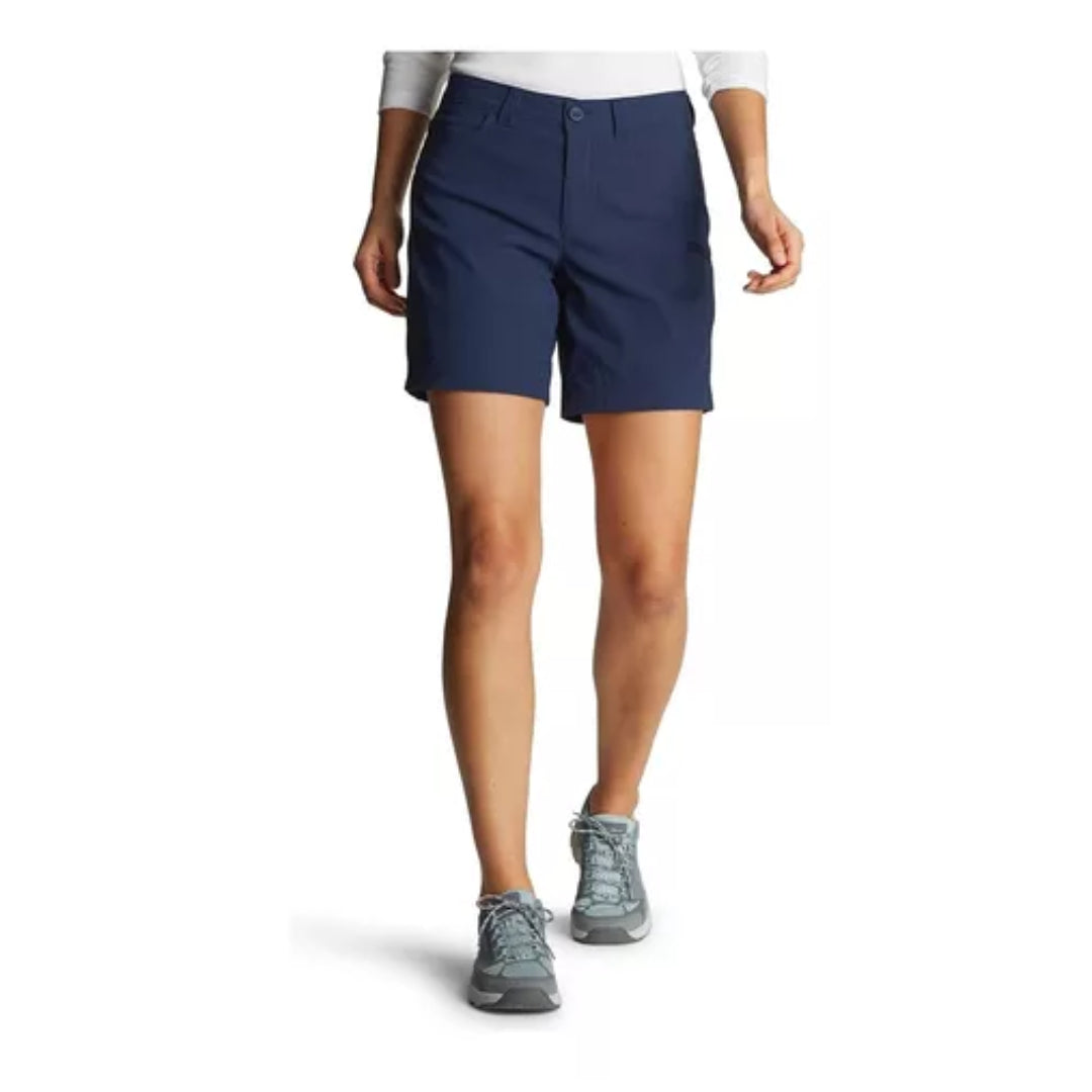 Short Eddie Bauer Rainer Azul Marino para Mujer