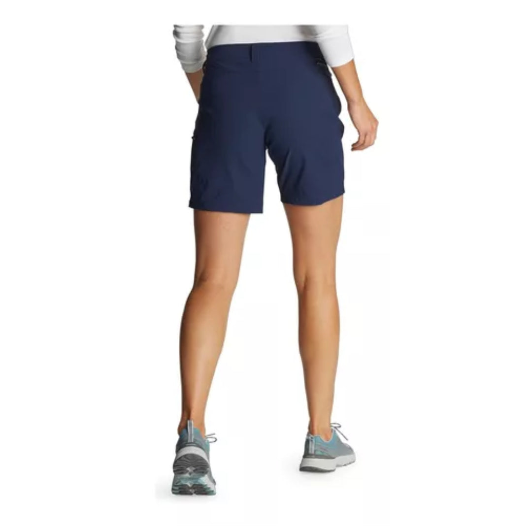 Short Eddie Bauer Rainer Azul Marino para Mujer