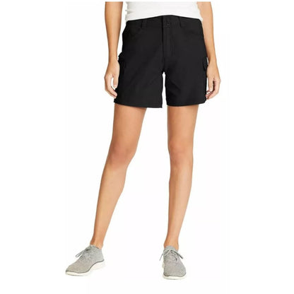 Short Eddie Bauer Summer Trail Short Negro para Mujer