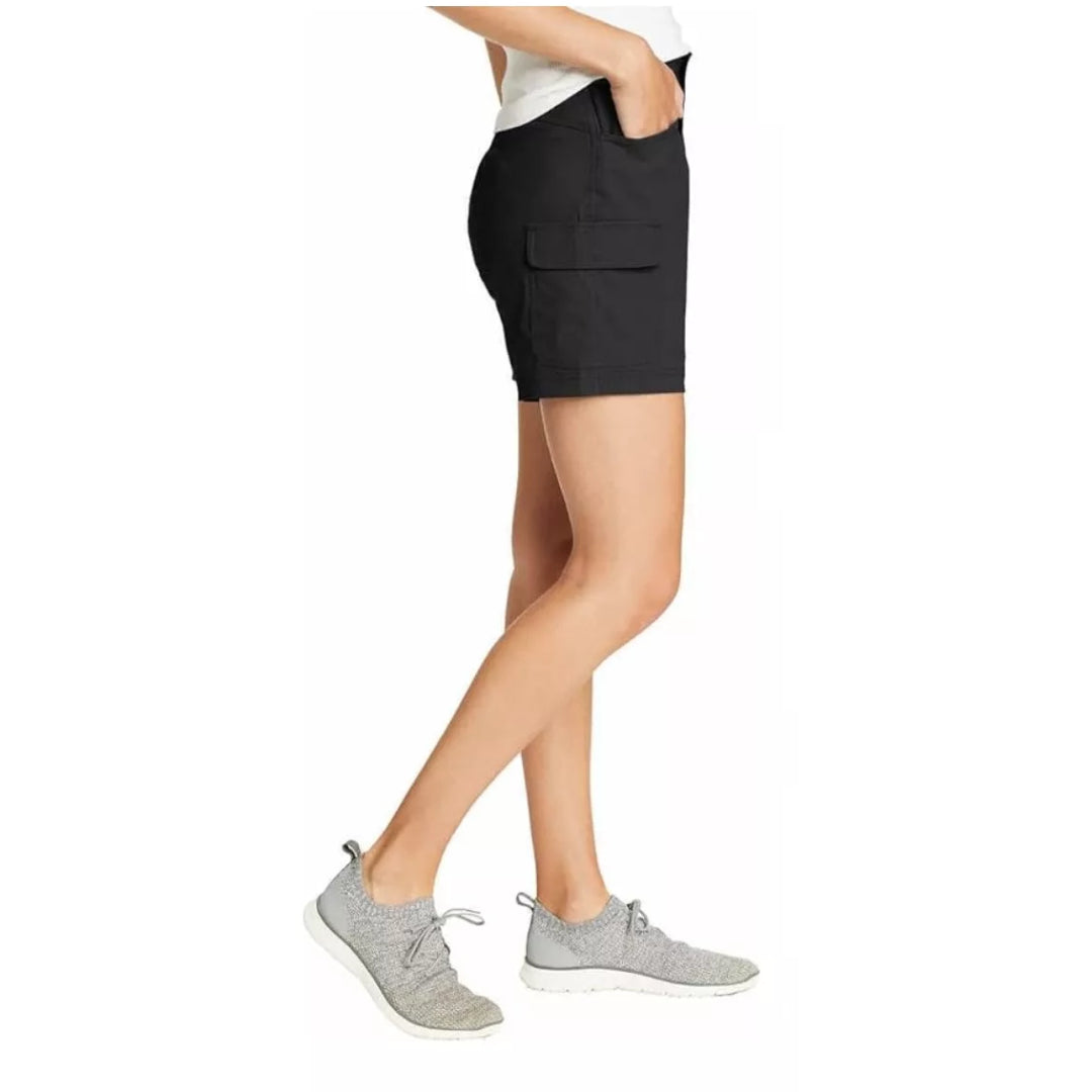 Short Eddie Bauer Summer Trail Short Negro para Mujer