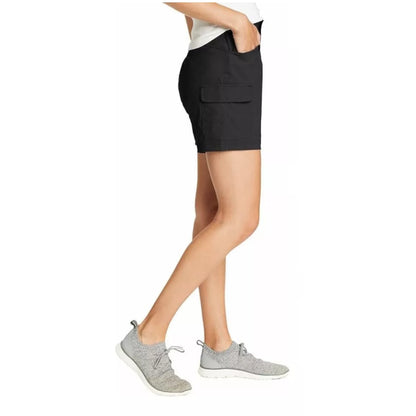 Short Eddie Bauer Summer Trail Short Negro para Mujer