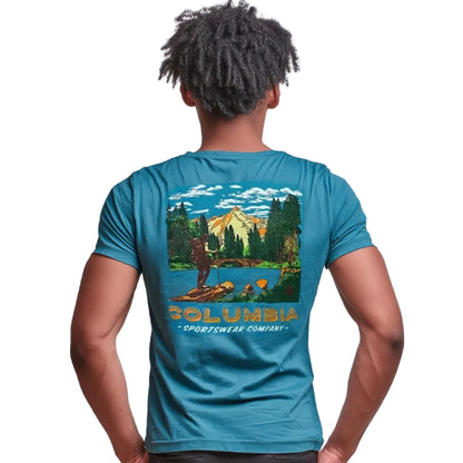 Playera Columbia Forest Mountain Verde