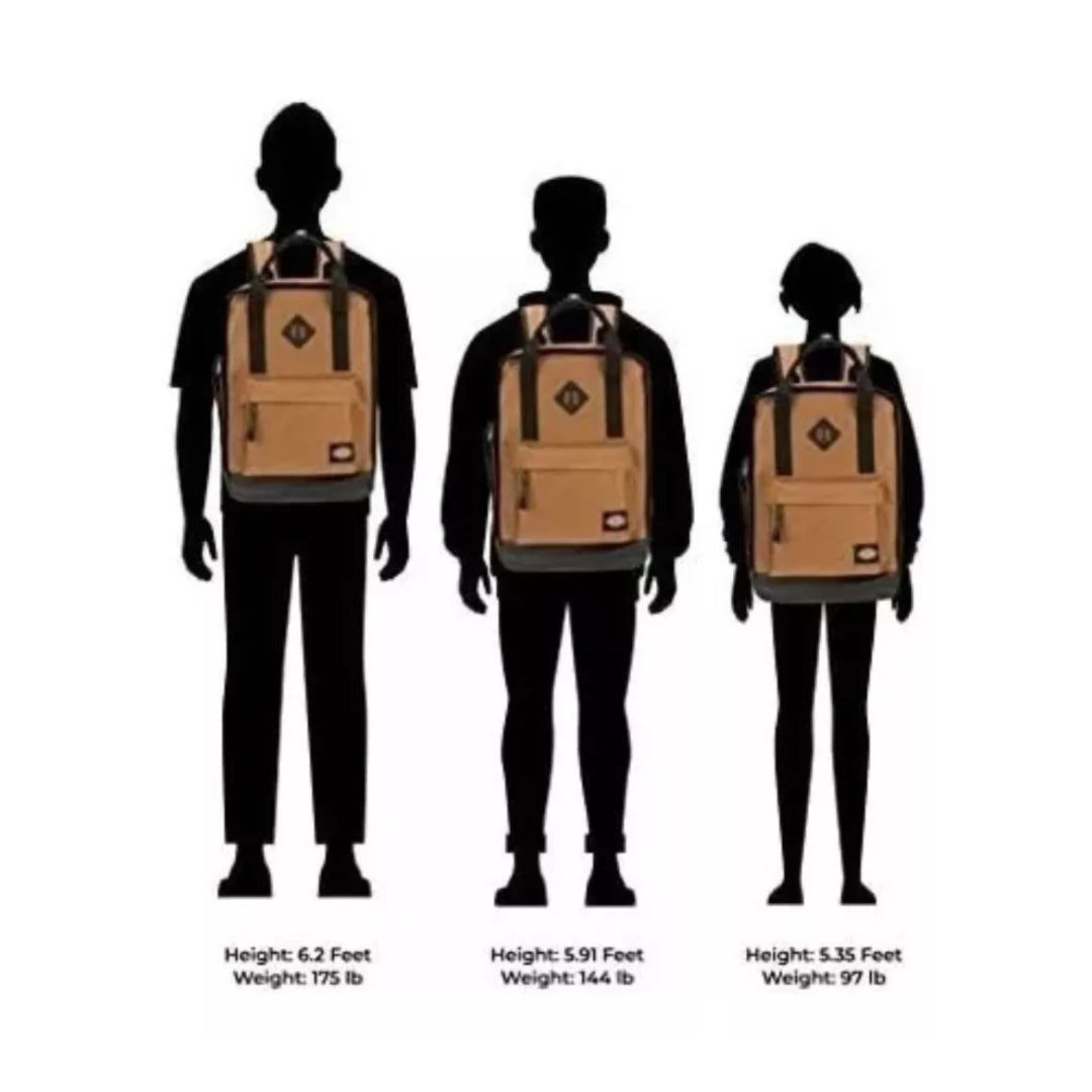 Mochila grande Dickies Brooklyn Hybrid Backpack Marron Unisex