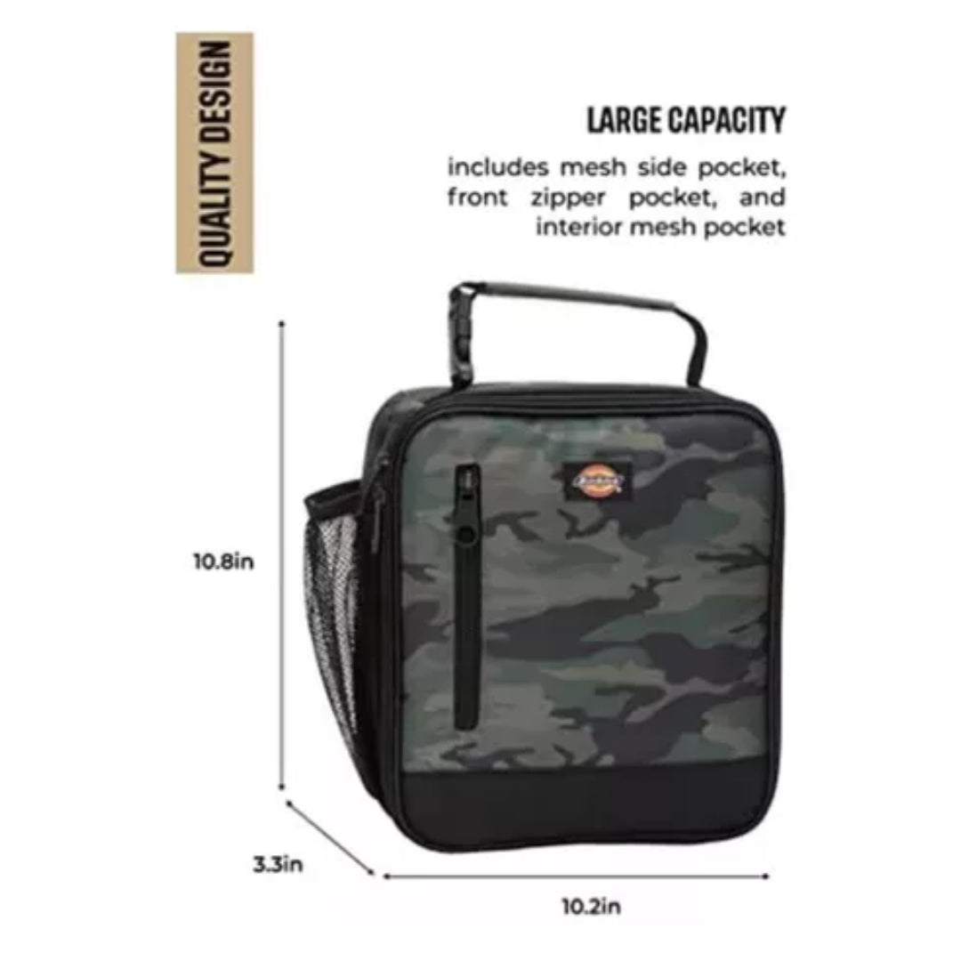 Lonchera Dickies Lunch Case Militar Verde