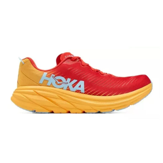 Tenis Hoka One One Rincon 3 Naranja Fuego Hombre