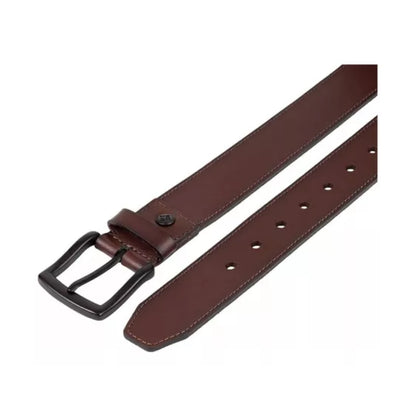 Columbia Cinturón Leather Belt De Cuero