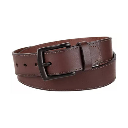 Columbia Cinturón Leather Belt De Cuero