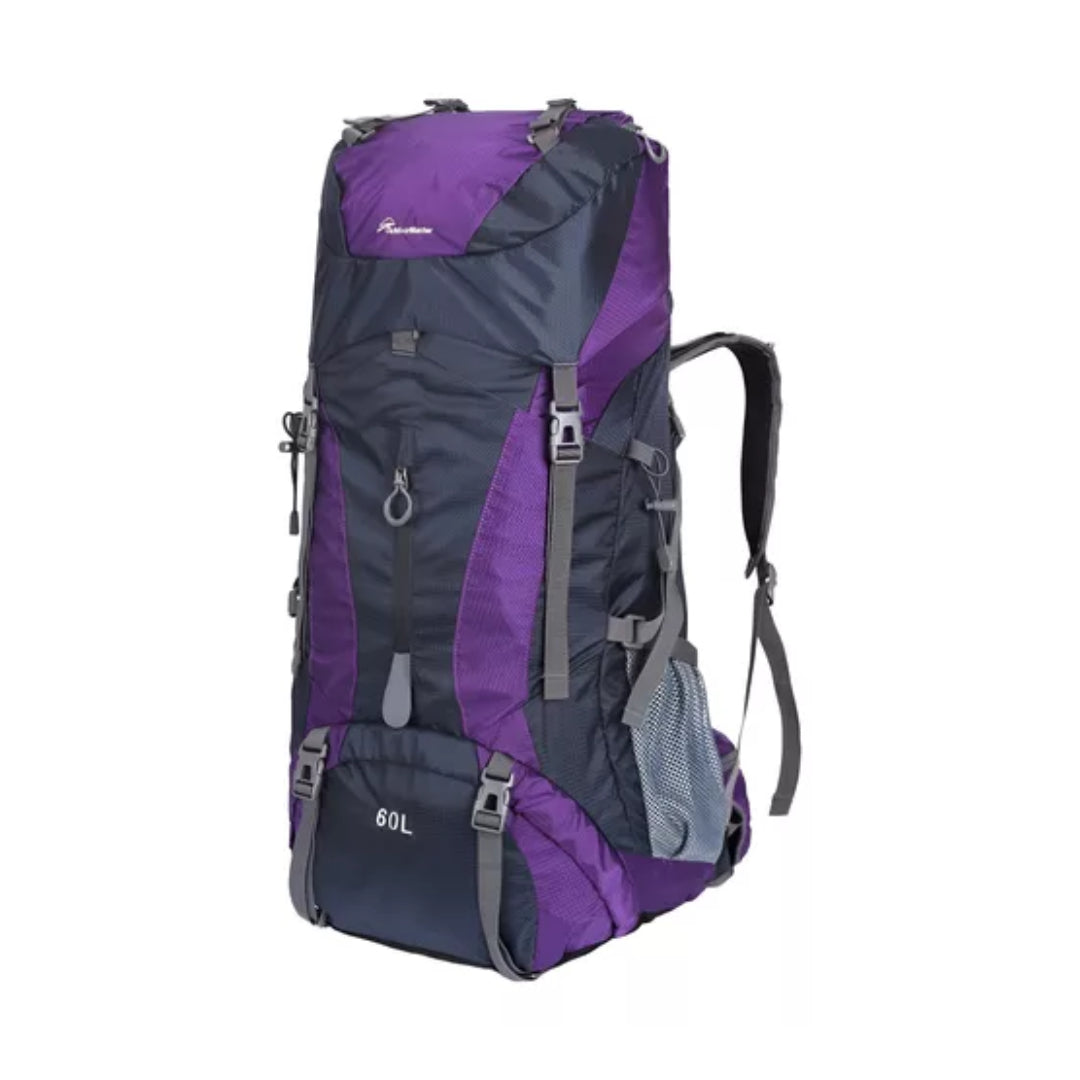 Mochila Outdoormaster Senderismo 60l Cobertura Impermeable