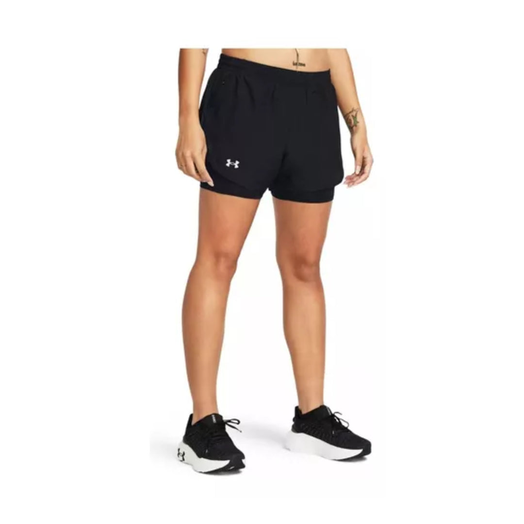 Shorts Under Armour Runner Fly By 2-in-1 De Mujer