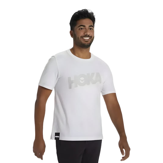 Playera Hoka Rundown Manga Corta 100% Original