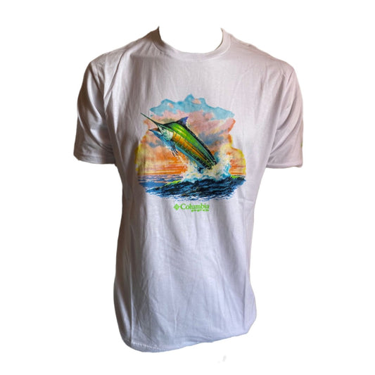 Playera Columbia PFG Pez Hombre