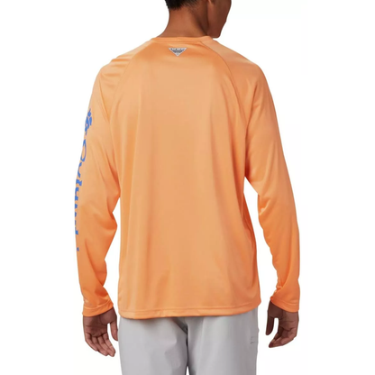 Playera Columbia Manga Larga Terminal Tackle Orange