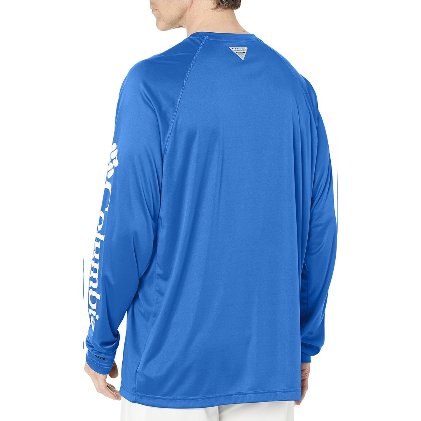 Playera Columbia Manga Larga Terminal Tackle Azul